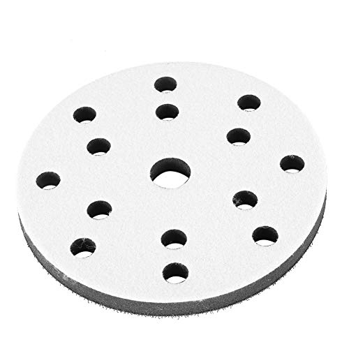 150mm Zachte Pad Savers + Schuren Zachte Pad, Diameter Zachte Buffer Sponge Interface Kussen Pad voor Schuren Pad 150mm (15 holes)