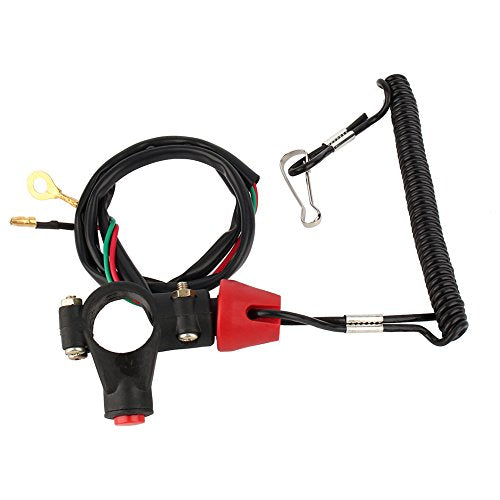 Motor Noodstopschakelaar, 1stc 12V Motorschroef Lanyard Stopschakelaar Veiligheid Tether CO voor Motor ATV Boat, populair