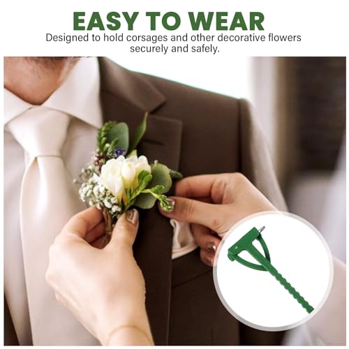 30st DIY corsage veiligheidsspelden, corsage veiligheidsspelden bruiloft, DIY bruiloft corsage accessoires, bruiloft bloem bruidegom repel pin, veiligheidsspelden knoop sluiting 4