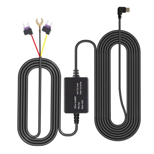 Dashcam Hardwire Kit type C Hardwire Kit Mini Fuse USB C poort bedrading lage spanning bescherming voor Dashcam GPS voeding