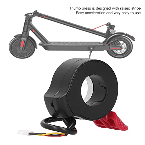 Accelerator Pedal Thumb Throttle, Scooter Accelerator Grip ABS 5V Hall Sensor Accelerator Grip Fiets Accessoires voor elektrische scooters EBike De meeste Scooter modellen 3