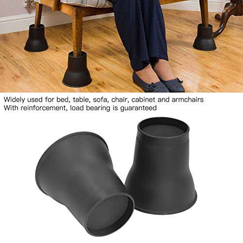 4 Stuk meubels Riser verstelbare bed Riser 6 inch Horn vorm Sofa Leg Boosters, zwaar meubilair Lift Booster Stevig met anti-slip pads bed Frame voor tafel stoel bureaubank 3