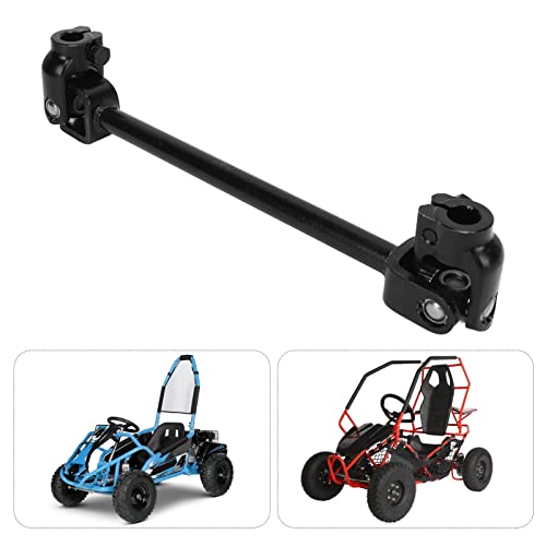 Stuurkolom Axle, Steering Knokkel Shaft 30T Steering Shaft Koppeling 375mm Staallegering voor 110 125 150CC DIY Ga Kart Quad ATV