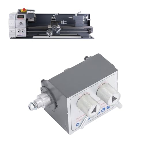 Draaibank Mini verstelbare snelheid 3 Level Control Box links rechts zelfwerkende voeding voor 180 210 750 800 Series kleine draaibank 4