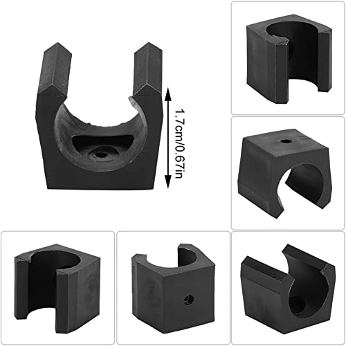 Biljart Cue Holder, 6 stuks Portable Biljart Cue Holder Biljart Cue Rack Biljart Pool Cue Single Holder Wall Mount Organisator Biljart Supplies 3