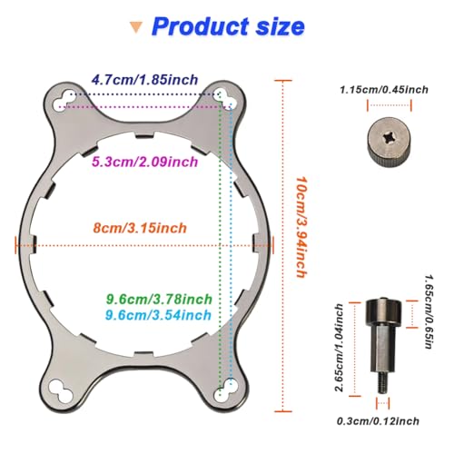 AM4 AMD Montage Bracket Cooler Water Series Kit, CPU Cooler Ventilator houder voor Corsair Hydro H55 H75 H80I V2 H100i V2 H115i H90 H105, met schroevendraaier