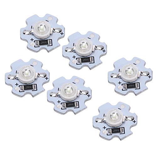 LED Chips, 25 stuks LED Lamp kralen, 200LM 3W 5V Krachtige LED Chip, LED Bulb SMD Chip Light Bulb voor DIY Verlichting fixaties, 3D wandpanelen (Cool Wit)