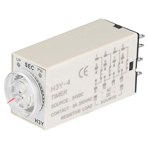 12VDC, H3Y-4, Time Relay Signal, Control Enable Delay Timer, 14-Pin, Time Relay(30S)