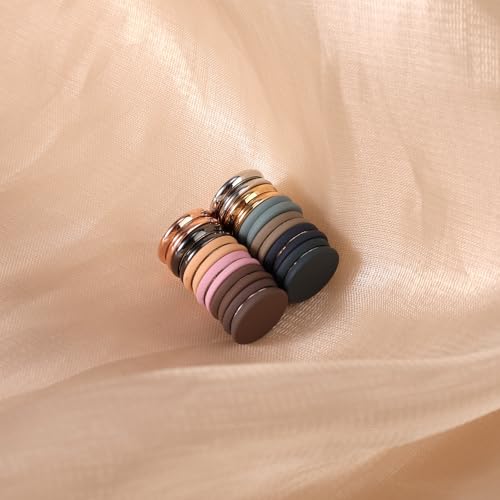12 st Sterke Hijab Magnetische Pins, Kleurrijke No-Snag Brooch Pins Pinless Sjaal Sluiting Multifunctionele Hijab Magnetische Knoppen voor Vrouwen Kleding Jurk Veilig Onzichtbaar Vaste 5