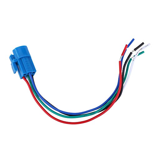 Button Switch Bedrading Socket, 10Pcs Drukknop Socket Vlamvertragende Plastic Shell Wire Connector 5-Pin 16mm