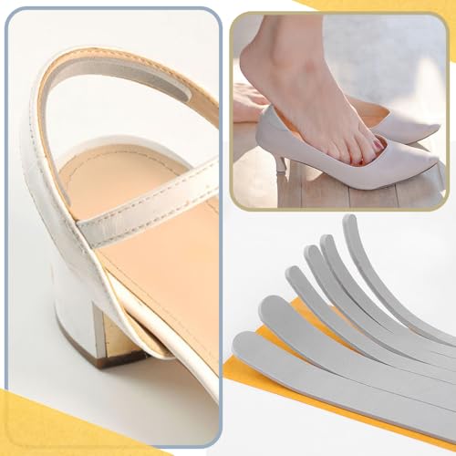 9 stuks vellen schoenriemkussens, zelflevende hielvoeringen invoegen hielgrepen schoenpads stoppen met uitglijden bandjes voetenschermers antislip draagriemen voor mannen vrouwen dames 4
