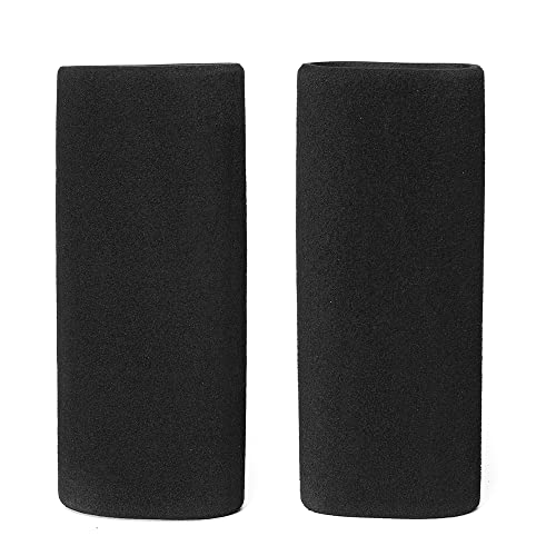 2 st. Motorfiets handige handgreep Foam Grips Motorfiets anti-slip schuim anti-vibratie handgreep Grip Cover van toepassing Mouw binnendiameter 3-3,5cm 3