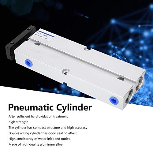 Luchtcilinder aluminiumlegering TN16 0,1-0,9MPa 10‐200mm pneumatische dubbelwerkende cilinder (TN16X150-S) 3