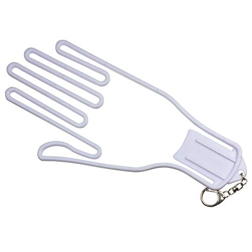 2Pcs Golf Handschoenen Stretcher Paar houder Hanger Keeper droger Shaper Tool Accessoires Handschoen Ondersteuning Frame Guardian Haak aan tas Gifts voor mannen Vrouwen Golfer 3