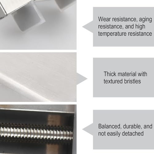 2 stuks schuifbare venstersloten Stopper Deur Frame Stainless Steel Safety Lock Verstelbare vensterslot met Key venstergrensstopper voor school, thuis en kantoor 4