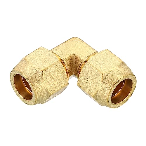 5/8" x 5/8" messing pijp montage fakkel 90 graden hoek buis montage buis montage adapter stopcontact met moer voor airconditioner koeling sanitair 3