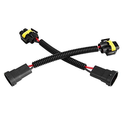2 x Koplamp Mistlichtadapter voor Mistverlichting Extension Wiring Harnas Sockets Aansluitadapter voor H11