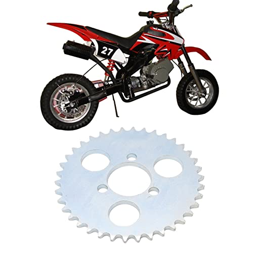 Achterwiel T8F, 38T Sprocket 101mm Diameter Lichtgewicht Draagbaar Geschikt voor 2-Stroke Goped Scooter Staallegering Vervanging 4