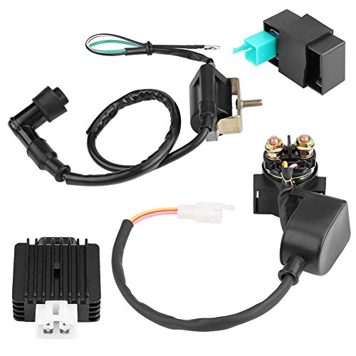 Ontsteking Coil, ontsteking Accessoires met Regelgever Starter Relais ontsteking Coil CDI Box voor 50cc 70cc 90 110cc ATV Quad 5
