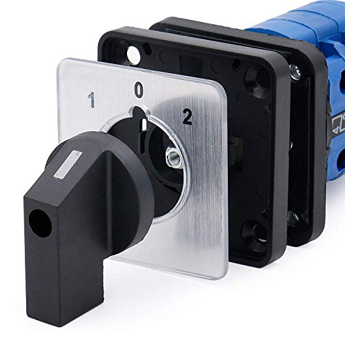 Schakelschakelaar LW28-32 3 standen 12 aansluitingen universele roterende nokkenschakelaar vergrendelingschakelaars 690V 32A 3