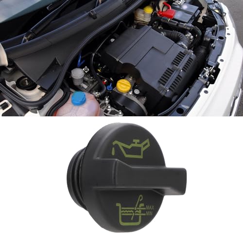 Motorolie vullende kap, bevestiging Seal vervanging voor 500 Grande PUNTO Evo 1.2 8V met massief ABS materiaal, van toepassing op PUNTO, Panda, Idee, MK2B PUNTO, SEICENTO 3