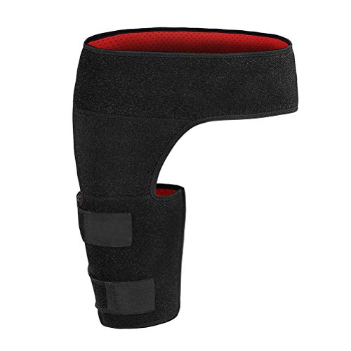 Groin en Hip Brace, Compressed Brace voor Hip en Groin Ondersteuning, Hip Belt Zenuw pijn verlichting, Herstel Bracket van Quad letsel, Sciatica Wrap voor atleten, One Size