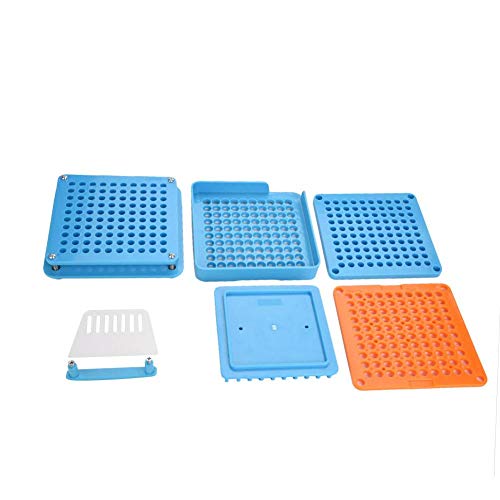 Zeer efficiënte Capsule Vulmachine, 100 Hole Capsule Machine No. 00, Geschikt voor kleine fabrieken, Apotheken, Sample Rooms, Labs, Ziekenhuizen (Blauw)