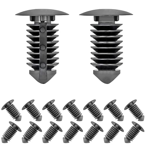 20 stuks Universal Bumpers Body Mounting Clips, Bumper Trim Panel Clips voor 10mm gaten