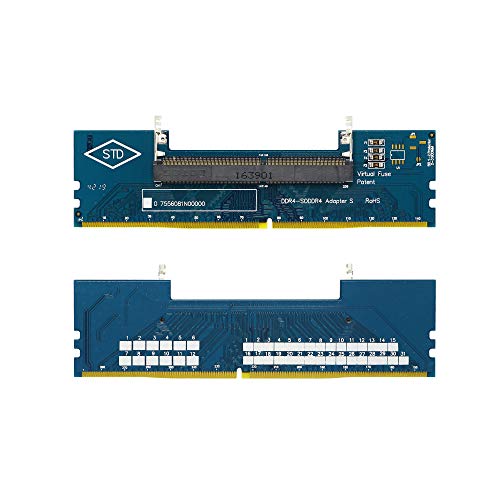 SO-DIMM naar Desktop Adapter Card, DDR4 Laptop naar Desktop DIMM Memory Module RAM Connector Adapter 5
