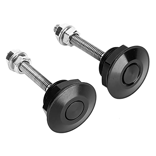 Quick Release Latch 2Scs Universal Hood Pin Bonnet Lock Quick Release Push Knop Bumper Clip Locks (32mm)