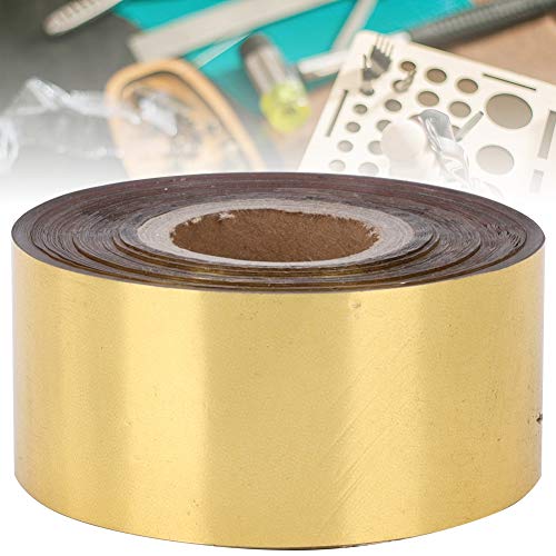 3cm x 120m Gold Foil Paper Heat Transfer Film Hot Stamping Wrapping Paper voor het maken van handwerk Scrapbooking Schilderen Kunst Ambachten (Golden) 4