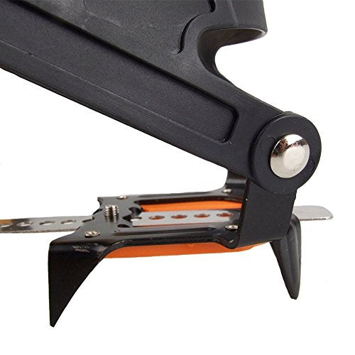 Ice Spikes, 10 tanden Ski gelaste ketting, Roestvrij staal, Universele Overlay, Elastische Sneeuwschoen Spikes, Geschikt voor buiten ski's, Ice, Wandelen, Bergsport, Lengte 3