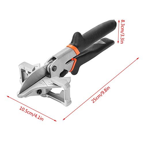 Multi Hoekschaar, Multi Hoek 0°-135° Verstelbare Mitre Seal Shear Trim Cutter Handgereedschappen 3