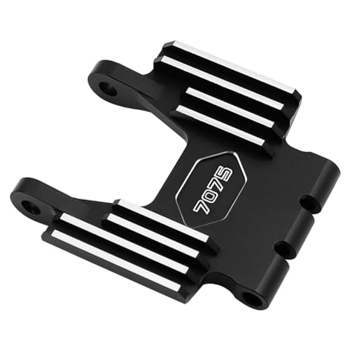 Aluminium 7075 Front Crane Seat Ondersteuning LOS261010 voor LOSI 1/4 Promoto-MX Motor RTR Dirtbike Upgrades Onderdelen (zwart) 3