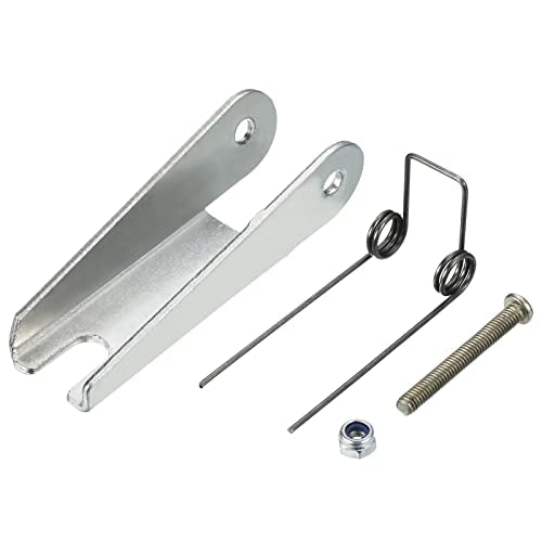 77mm Haak Veiligheid sluiting Metaal Hanger Clutch Receiver Vervanging voor Clevis Hook Systeem Zilver 5