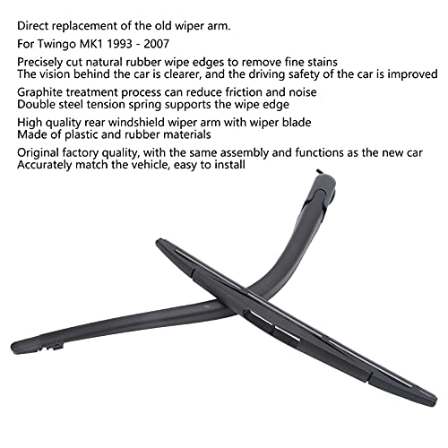 Voorruit Arm Kit Fit voor Twingo MK1 1993-2007, Achterwiper Armset Windscherm Kit 7701035882