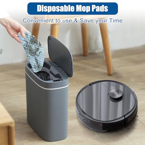 10PCS-upgraded Cleaning Mop Cloth Wipes voor Ecovacs Deebot Ozmo T8 AIVI T8 Max/N8, N8 Plus N8+, N8 Pro, N8 Pro+ / T9 T9+ T9 AIVI, T9 Plus Stofzuiger 3