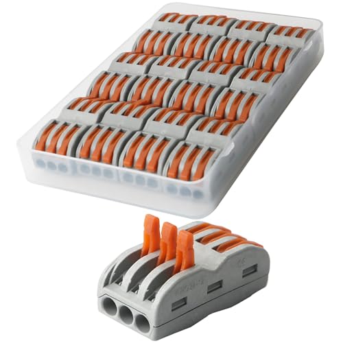 SPL-3 Cable Connectors, Quick Connection Clamp, Cable Connector, met Control Lever, Bilaterale Guide Clamp (Pack van 12)