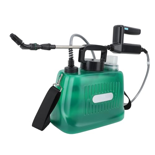 Elektrische onkruidsproeier, automatische ABS PE 5L draagbare elektrische spuit 2000mAh voor tuin (GREEN)