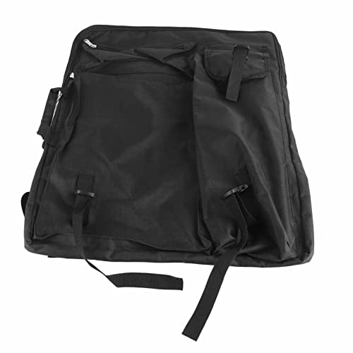 Multifunctionele grote 4K waterdichte tekenbord draagtas Art Supplies Rugzak voor het tekenen Schetsen Schilderen(Zwart), Zwart, modern
