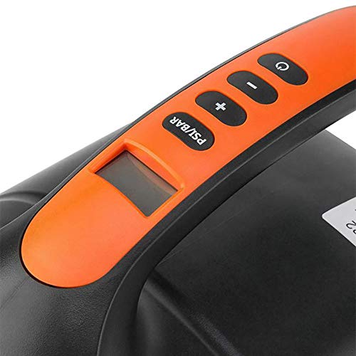 Elektrische luchtpomp SUP pomp 20PSI 12V DC hoge druk pomp met intelligente dubbele fase auto-off functie voor het opblazen van peddelboot, luchtbed, Kajak Rafts, zwembadspeelgoed 5