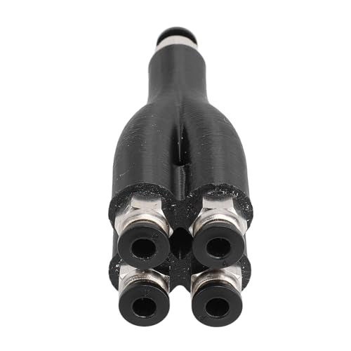 4-in-1 Pijpuitbreiding Port 3D Printer Adapter met 4 Power Modules voor P1S P1P, AMS Tube Connector PTFE Materiaal Conveyor Tube voor 3D Printer 3