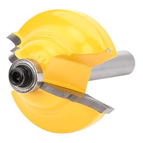 Bonding Milling Cutter 8mm Shank, Router Router Dubbel Roman Ogee Milling Cutter Houtbewerking Molen Cutter Classic Linear Decoratieve Messen (8 x 38.1mm) 5