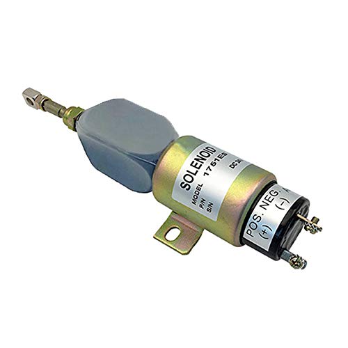 Uitschakelen Solenoid Diesel Fuel Valve Plug Solenoid voor Diesel Engine 24V / eminals: 3