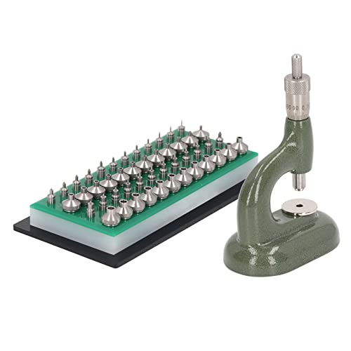 Horloge Reparatie Gereedschappen, Horloge Reparatie Gereedschappen Horloge Press Set Horloge Terug Behuizing Closer Watchmaker Sieraden Gereedschap Aluminium Legering Groen met