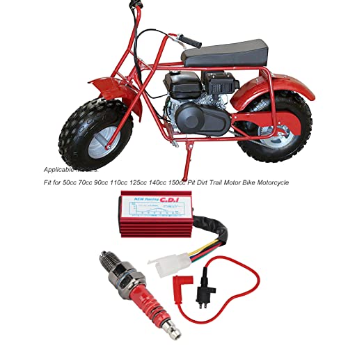 Cdi Dirt 125, Cdi Dirt 125 Ignition Coil, Cdi Box Racing 250 CC, Coil 140 cc, Ignition Coil, Aluminium 5 Pole Ac Cdi Box A7Tc Spark Plug Set 4