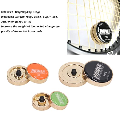 Tennis Racket Swing Gewicht Training Hulp Inbrengen Apparaat Swing Trainer Oefening Gereedschap Snelheid Versterker (Verhoogd 100G 50G 25G) 5