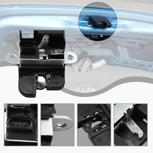 Trunk slot voor achterklep, 5K0827505A 1K6827505E voor Touran Passat Golf 5 6 1T0827505 H 5