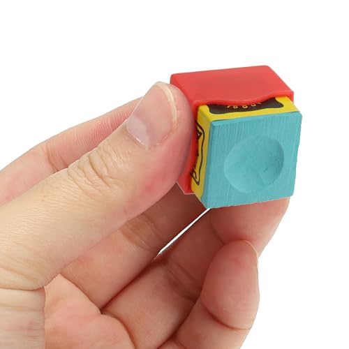 Krijthouder voor Pool, 7 stuks Biljart Chalk houder, Portable Cue Chalk houder, Biljart Pool tafel accessoire voor Pool Chalk, Geel 3