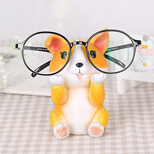 Cartoon Glazen Houder Schattige Hondenoogglazen Stands Hars Zonnebril Display Animal Shaped Gift for Home Office Bureau Decor (Cerena) 3